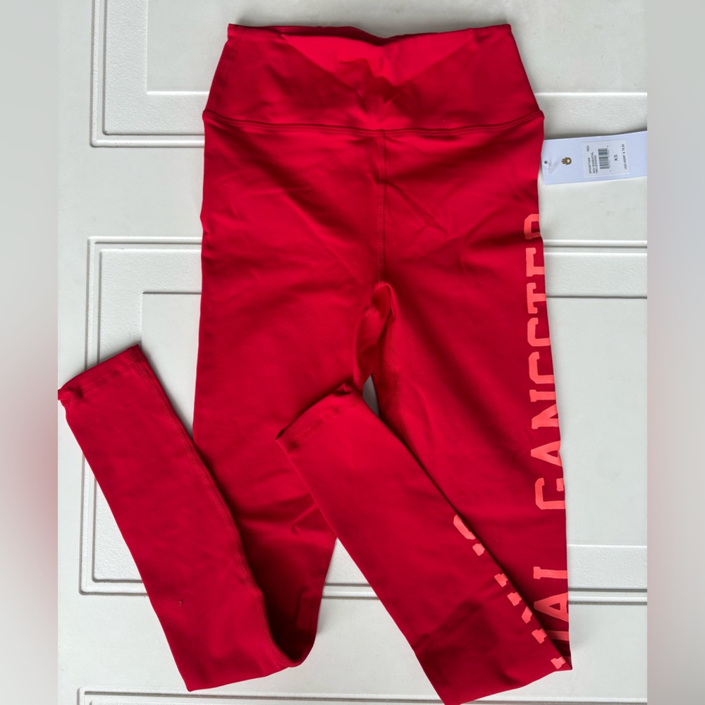 NWT Spiritual Gangster Leggings Red Size XS - Picture 1 of 6
